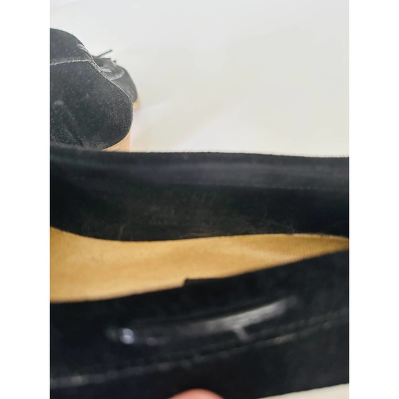 1970s Suede wood Block Heel Pumps By California Cobblers‎ - Picture 5 of 5